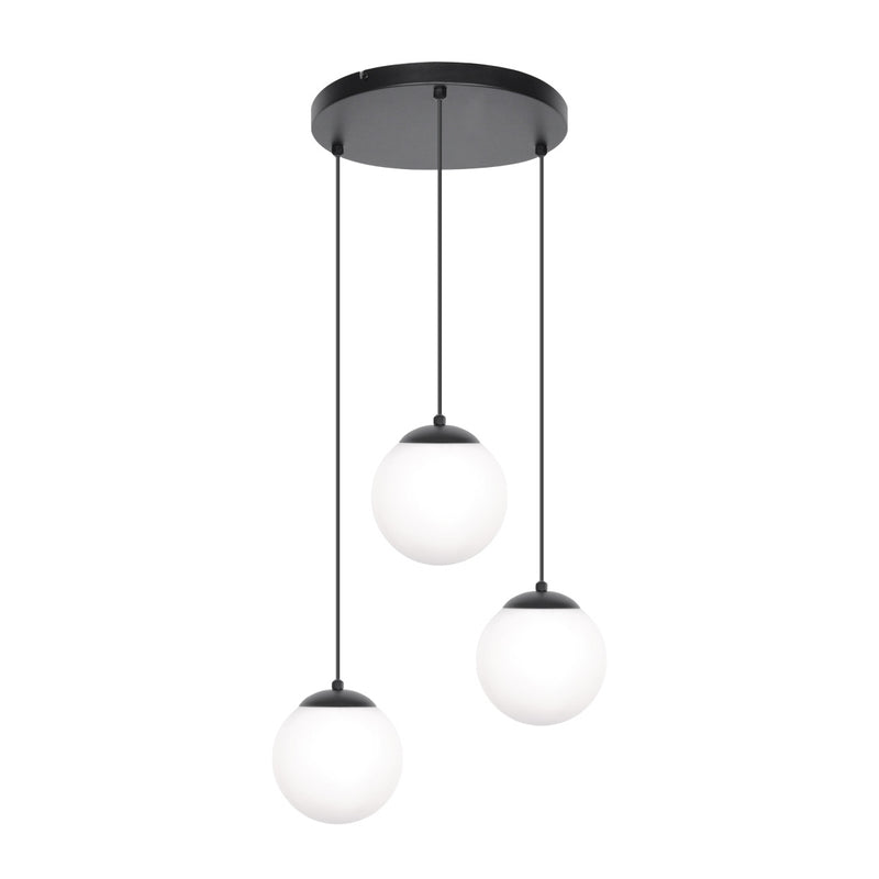 Kaja Camina 3L pendant lamp E27 H 100.0cm