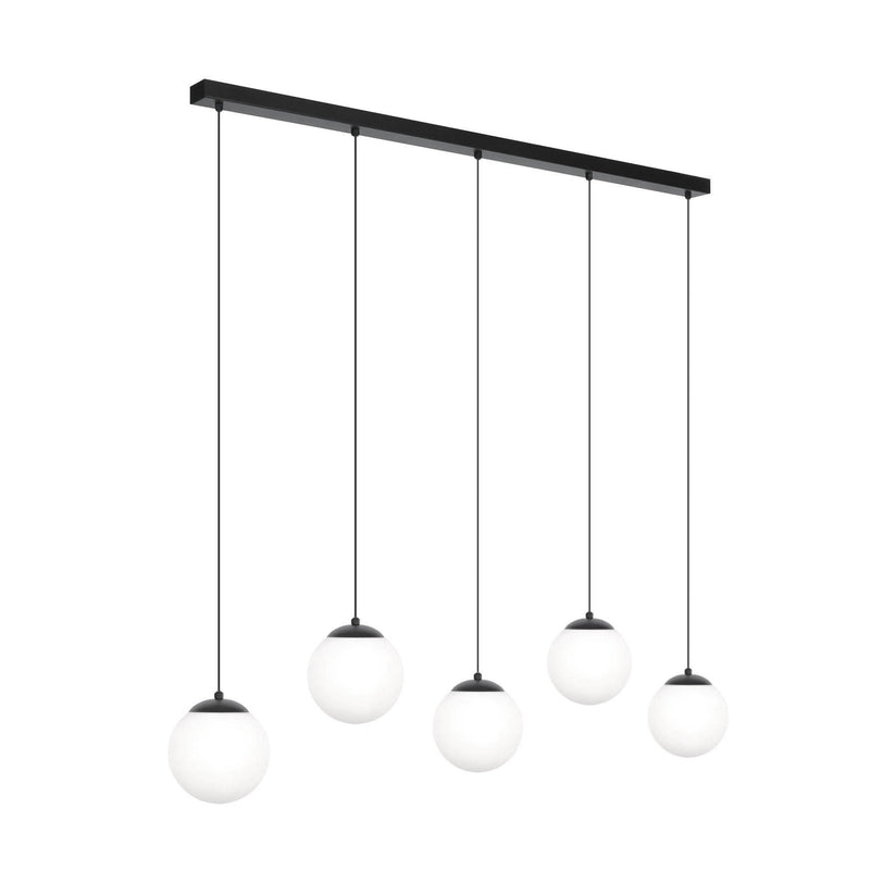 Kaja Camina 5L linear suspension pendant lamp E27 H 100.0cm