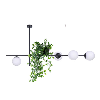 Kaja Vuelta 4L linear suspension pendant lamp E27 H 72.0cm