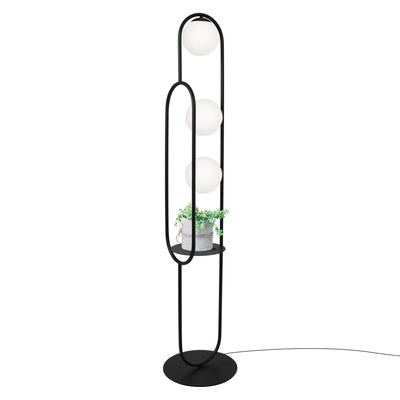 Kaja Finestra 3L floor lamp E27 H 164.0cm