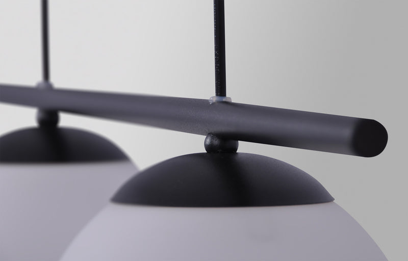 Kaja Arton 2L linear suspension pendant lamp E27 H 90.0cm