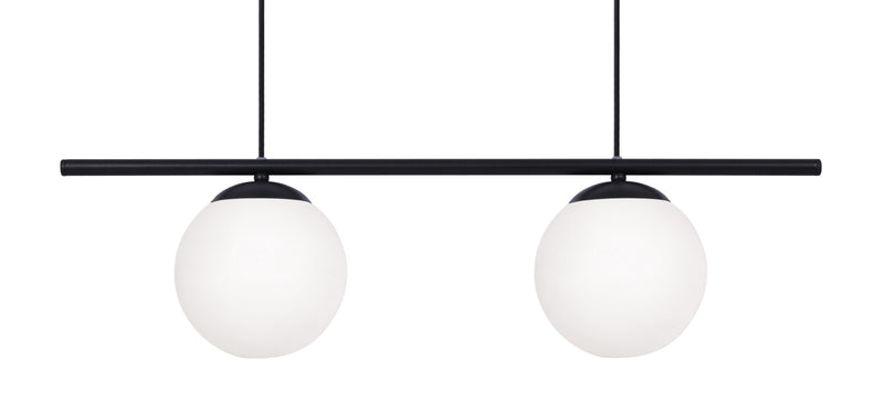Kaja Arton 2L linear suspension pendant lamp E27 H 90.0cm