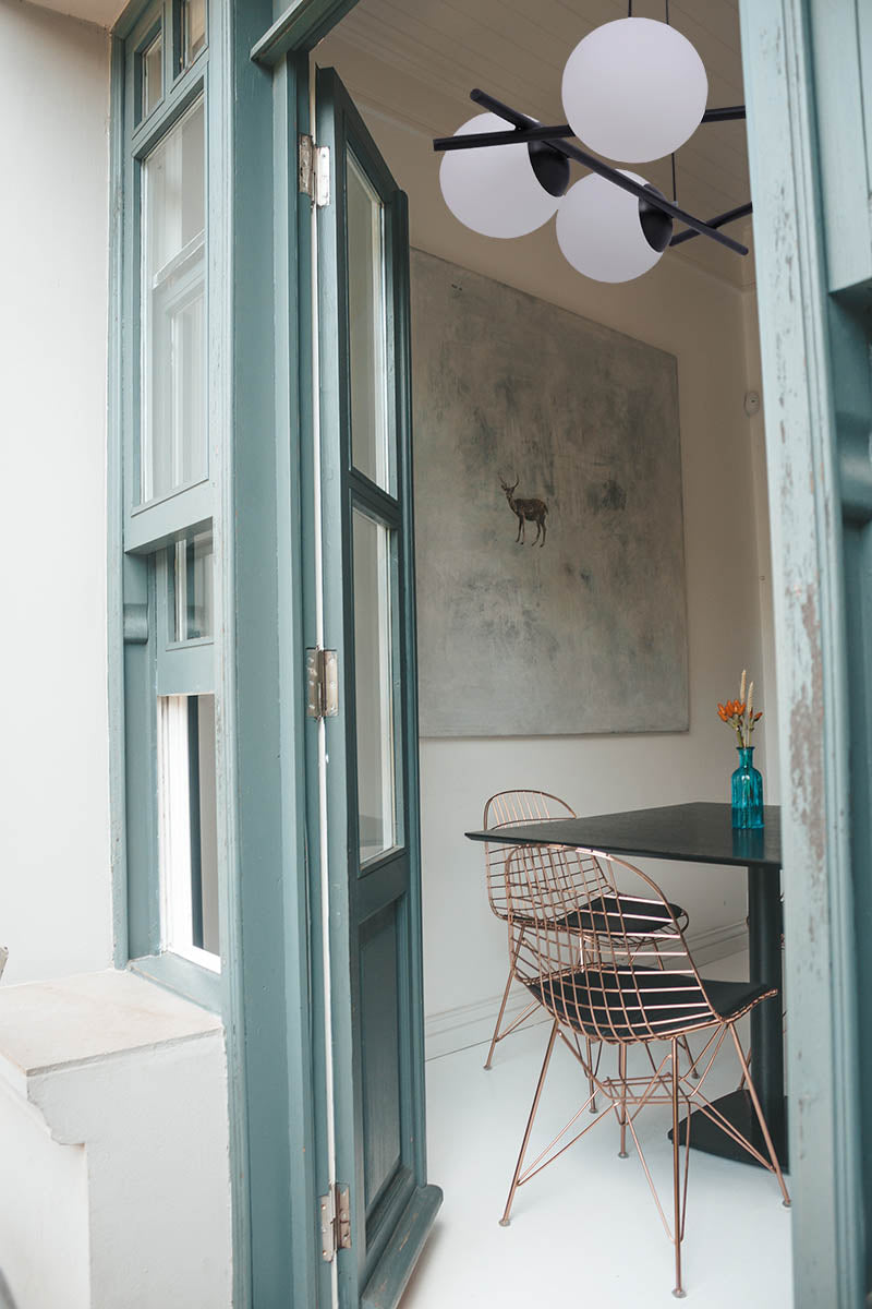 Kaja Arton 6L chandelier E27 H 90.0cm