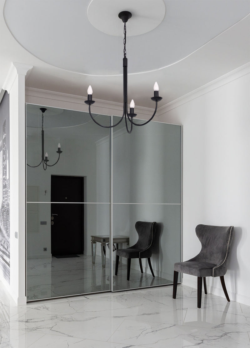 Kaja Haris 3L chandelier E14 H 85.0cm