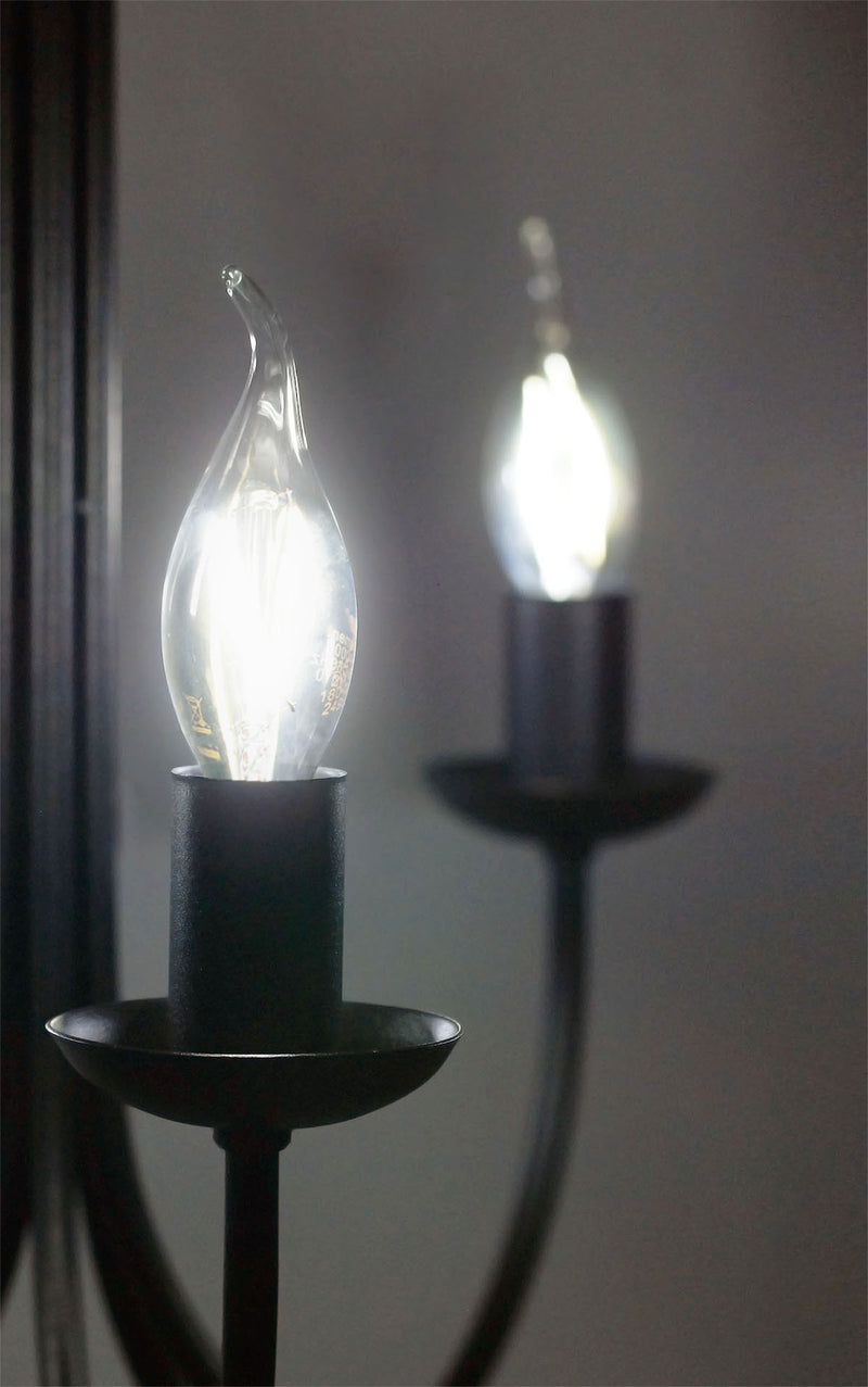 Kaja Haris 5L chandelier E14 H 85.0cm