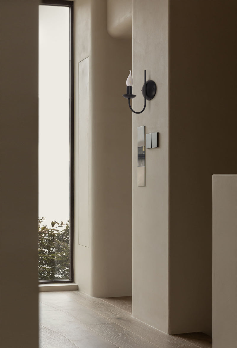 Kaja Haris 1L wall sconce lamp E14 H 25.0cm