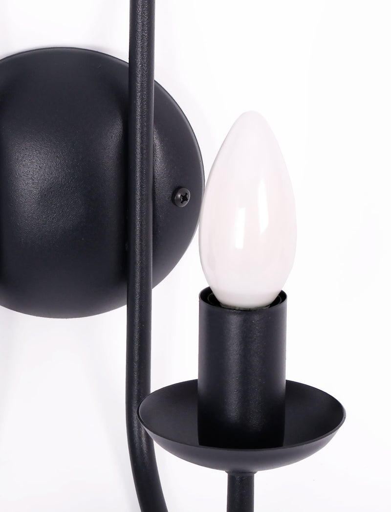 Kaja Haris 2L wall sconce lamp E14 H 25.0cm