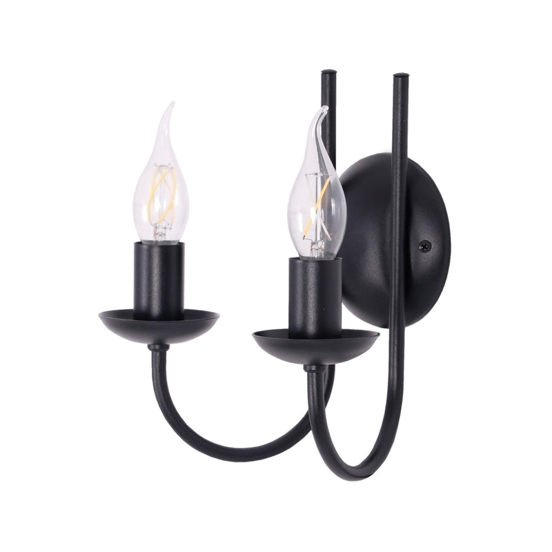 Kaja Haris 2L wall sconce lamp E14 H 25.0cm