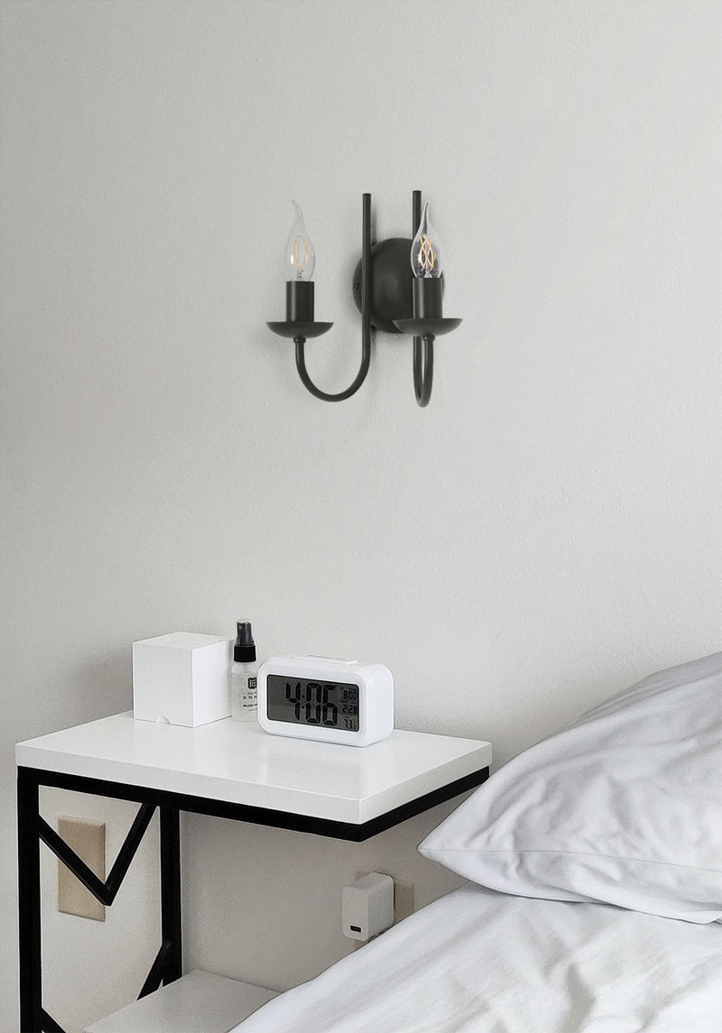 Kaja Haris 2L wall sconce lamp E14 H 25.0cm