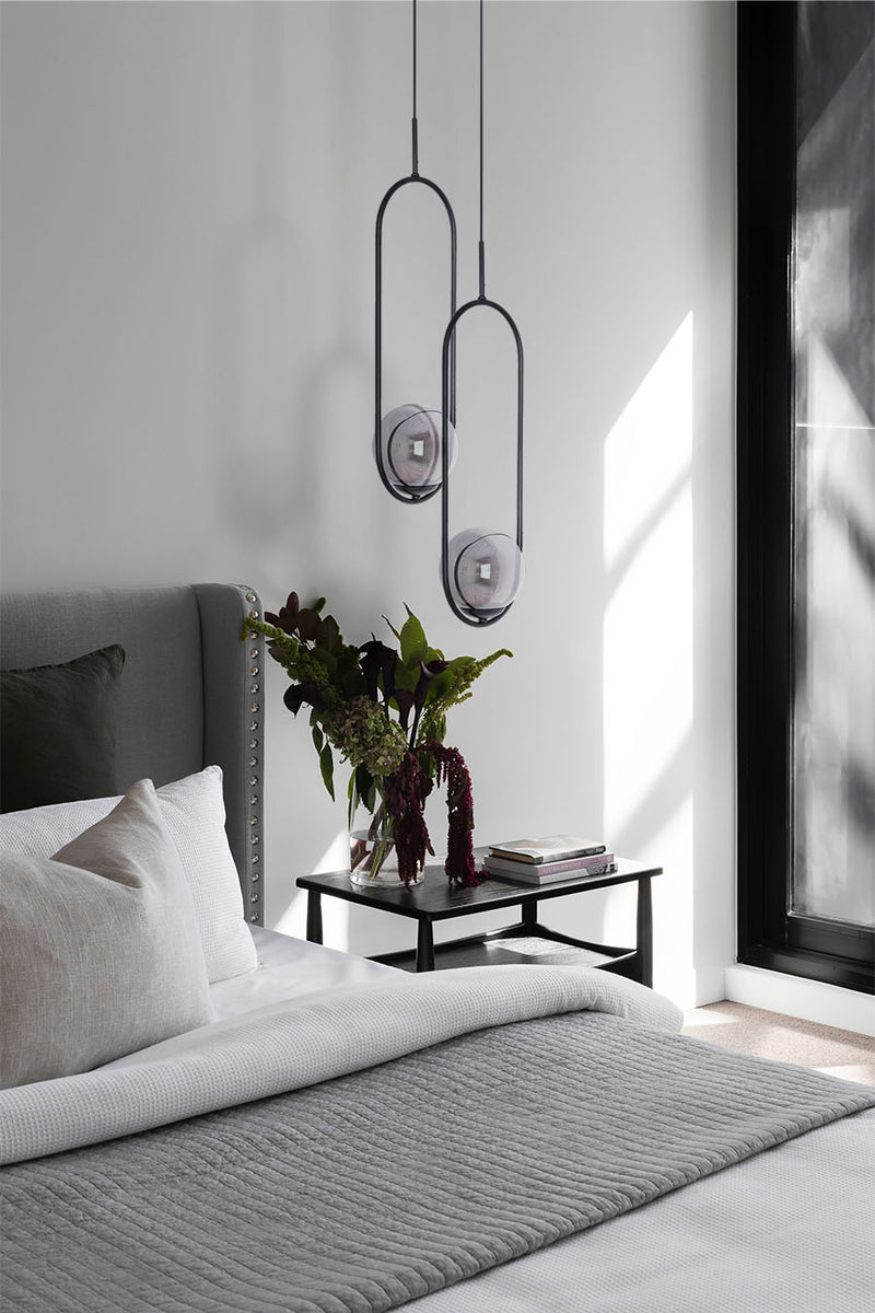 Kaja Davos 1L pendant lamp E14 H 100.0cm