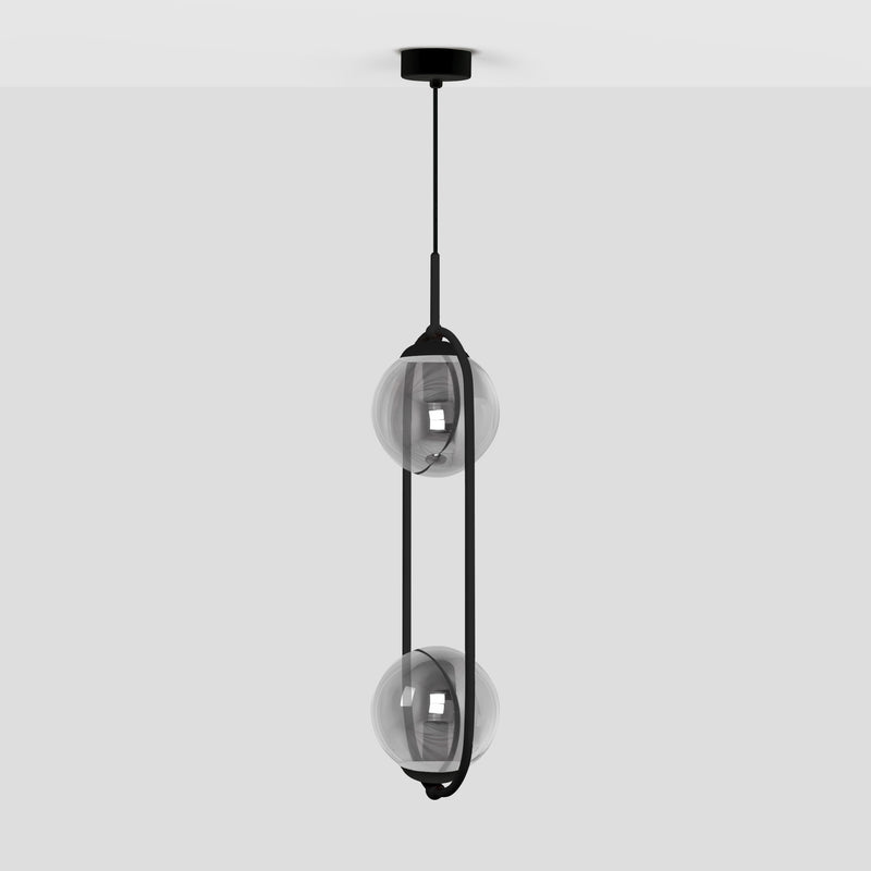 Kaja Davos 2L pendant lamp E14 H 100.0cm