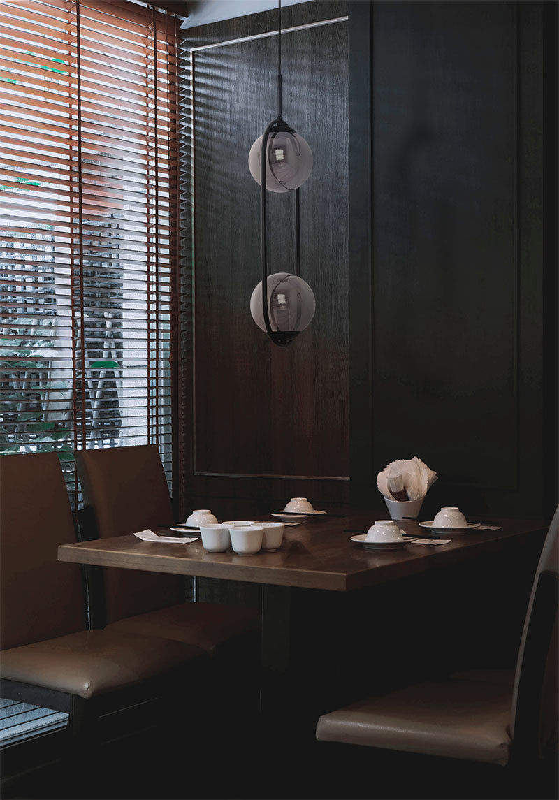 Kaja Davos 2L pendant lamp E14 H 100.0cm