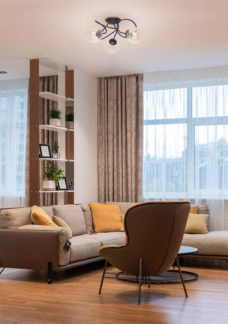 Kaja Floro 3L ceiling lamp E14 H 25.0cm