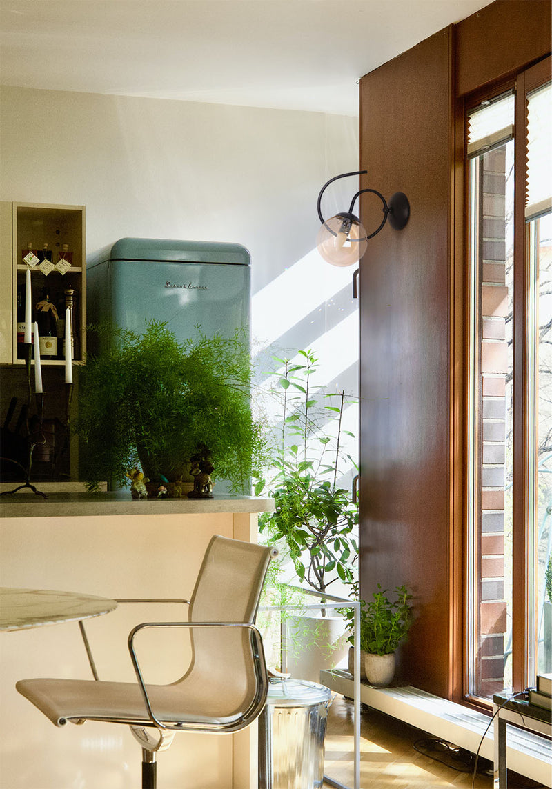 Kaja Floro 1L wall sconce lamp E14 H 30.0cm