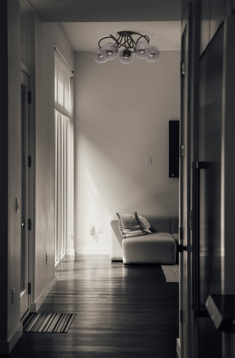 Kaja Rubi 5L ceiling lamp E14 H 25.0cm