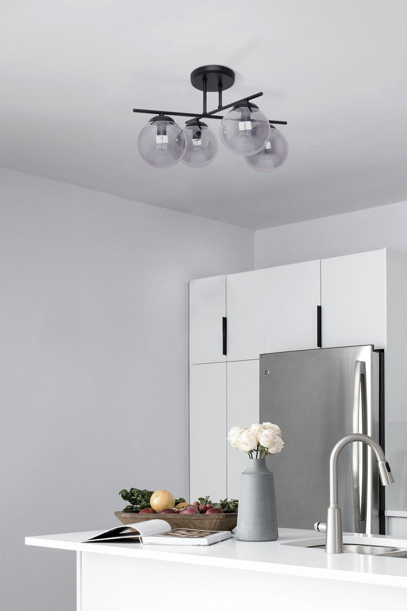 Kaja Gamma 4L ceiling lamp E14 H 30.0cm