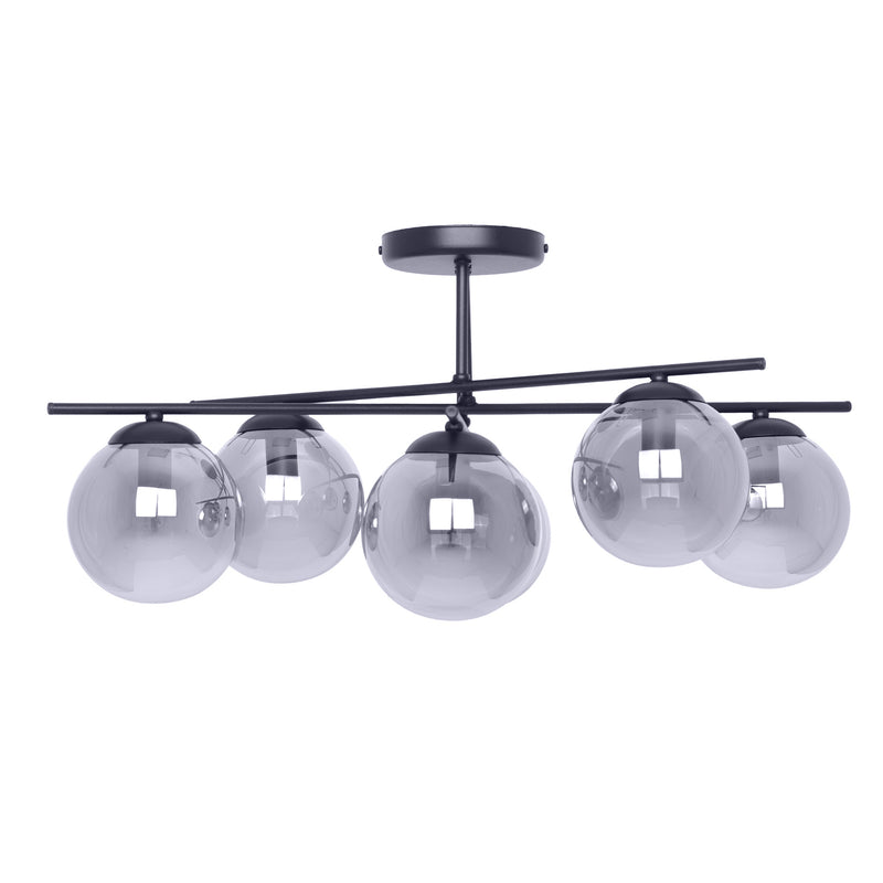 Kaja Gamma 6L ceiling lamp E14 H 30.0cm