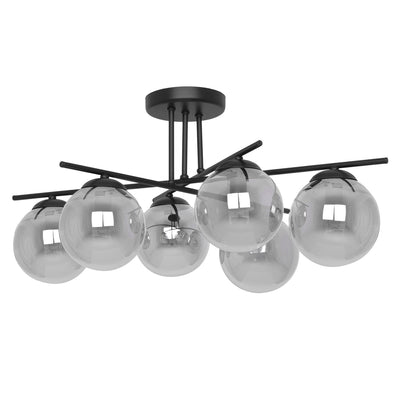 Kaja Gamma 6L ceiling lamp E14 H 30.0cm