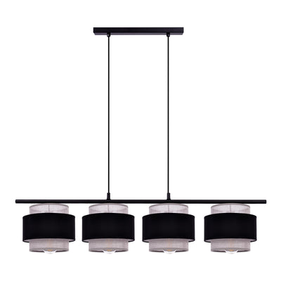 Kaja Etela 4L linear suspension pendant lamp E27 H 100.0cm