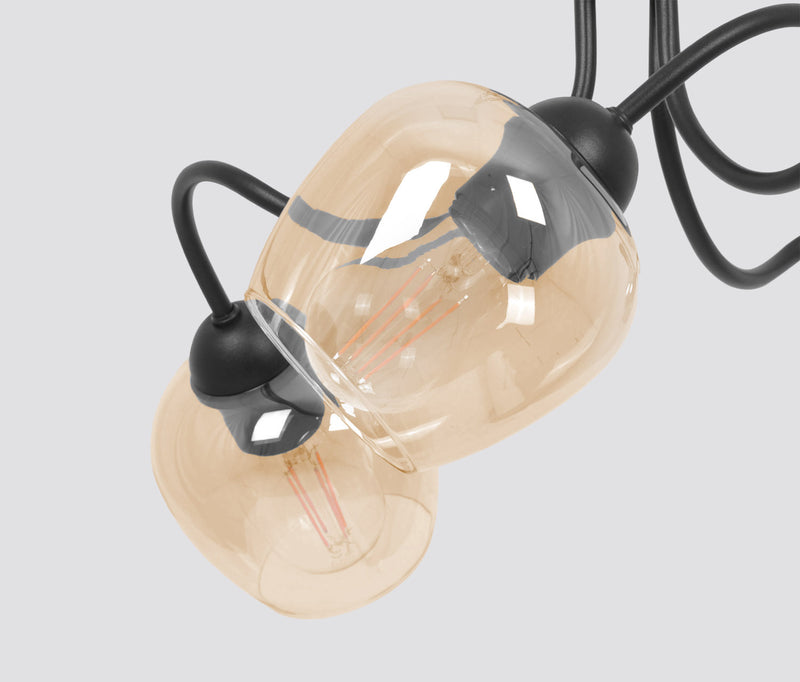 Kaja Diuna 3L ceiling lamp E27 H 28.0cm