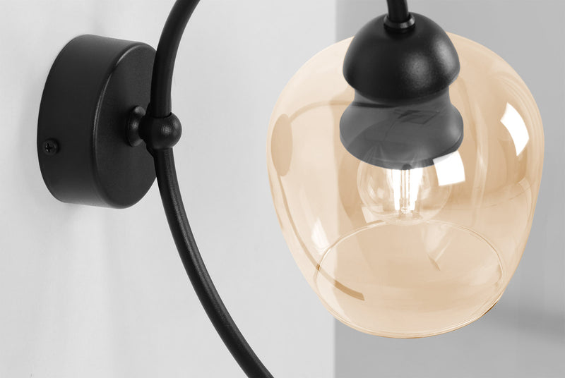 Kaja Diuna 1L wall sconce lamp E27 H 25.0cm