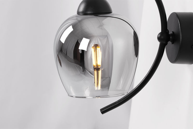 Kaja Sara 1L wall sconce lamp E27 H 25.0cm