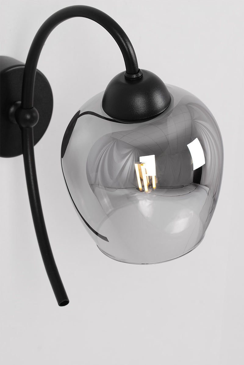 Kaja Sara 1L wall sconce lamp E27 H 25.0cm