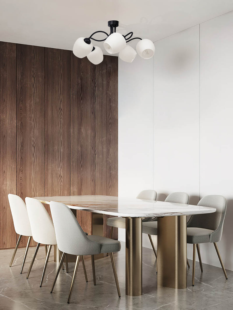 Kaja Bella 5L ceiling lamp E27 H 28.0cm