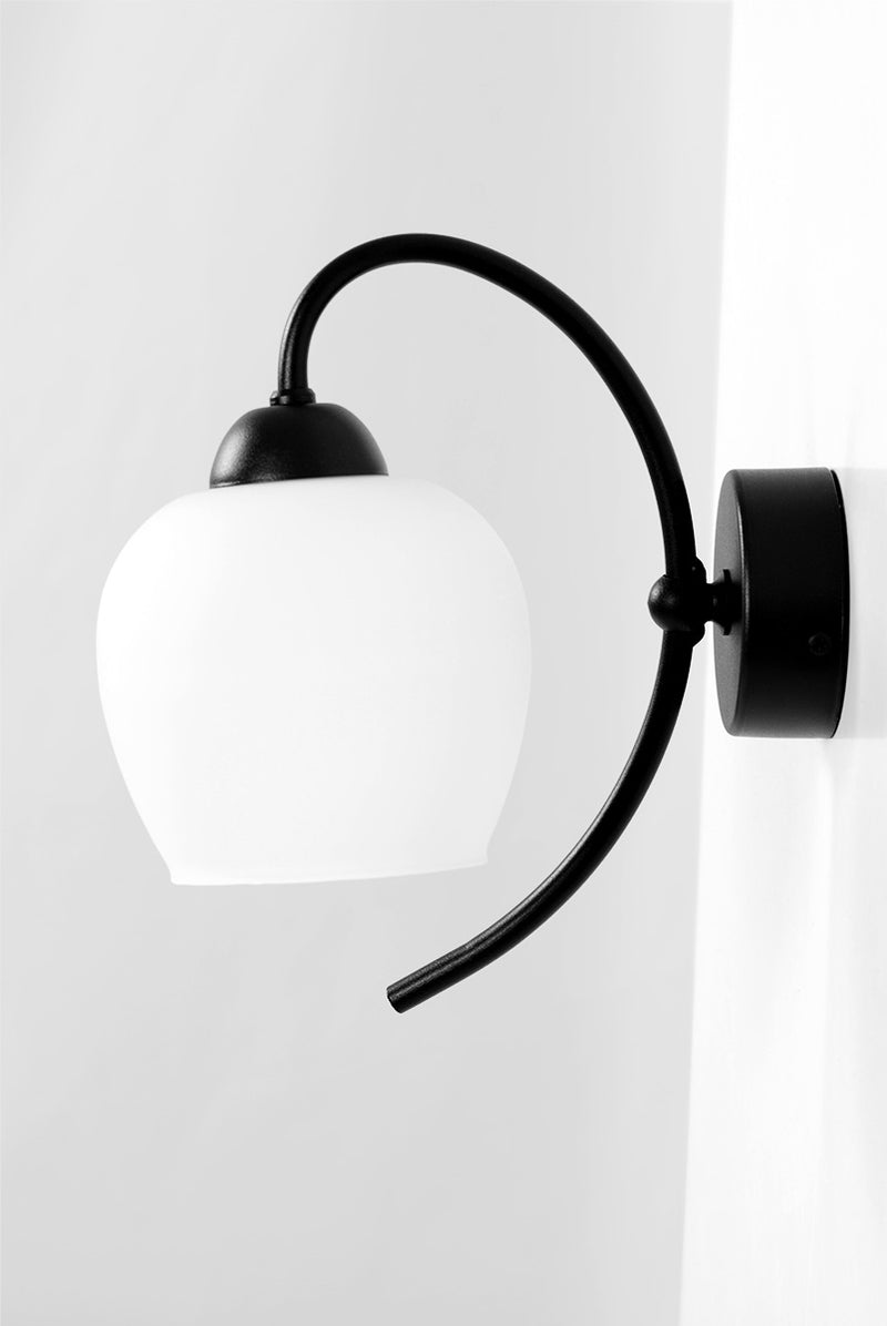 Kaja Bella 1L wall sconce lamp E27 H 25.0cm