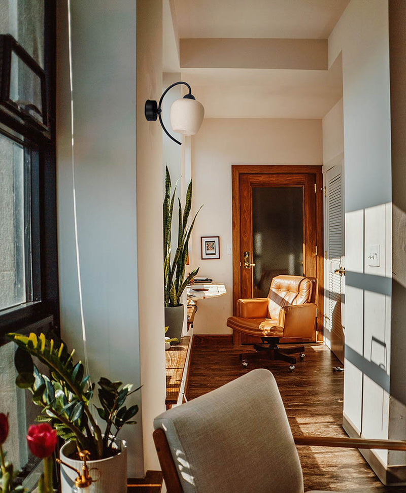 Kaja Bella 1L wall sconce lamp E27 H 25.0cm