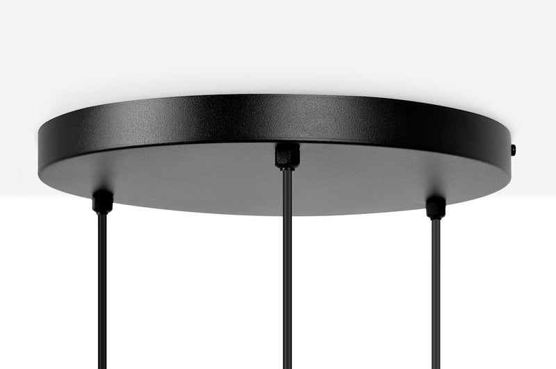 Kaja Zimbo 3L pendant lamp E27 H 100.0cm