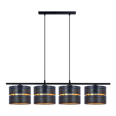 Kaja Zimbo 4L linear suspension pendant lamp E27 H 100.0cm