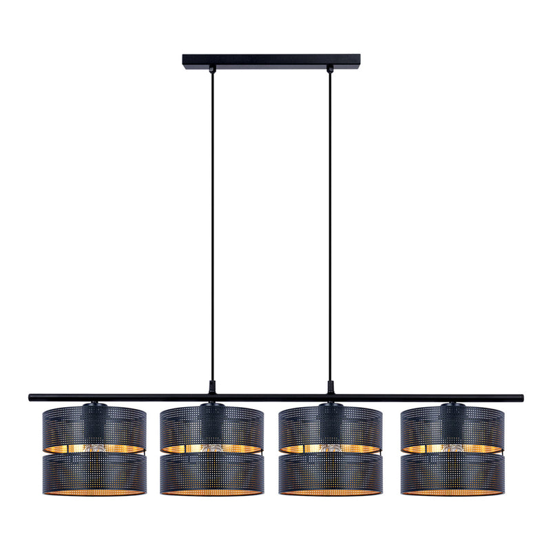 Kaja Zimbo 4L linear suspension pendant lamp E27 H 100.0cm