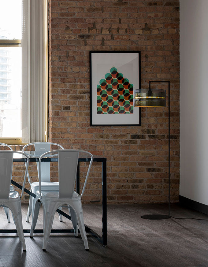 Kaja Zimbo 1L floor lamp E27 H 160.0cm