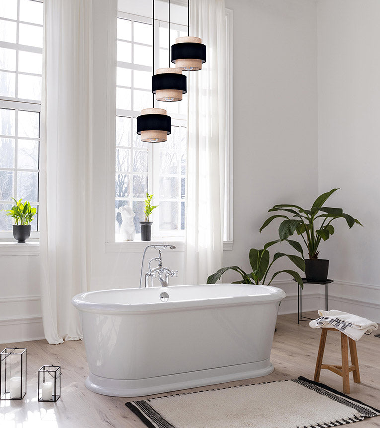 Kaja Gato 3L pendant lamp E27 H 100.0cm