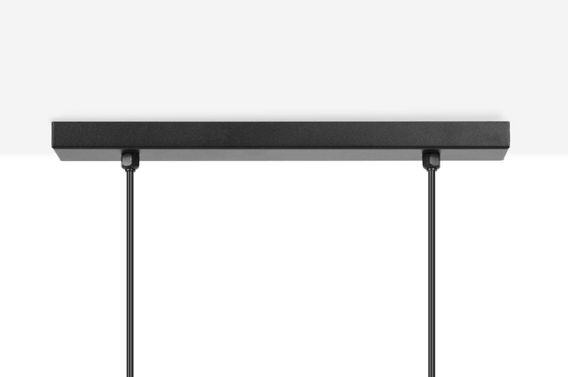 Kaja Gato 4L linear suspension pendant lamp E27 H 100.0cm