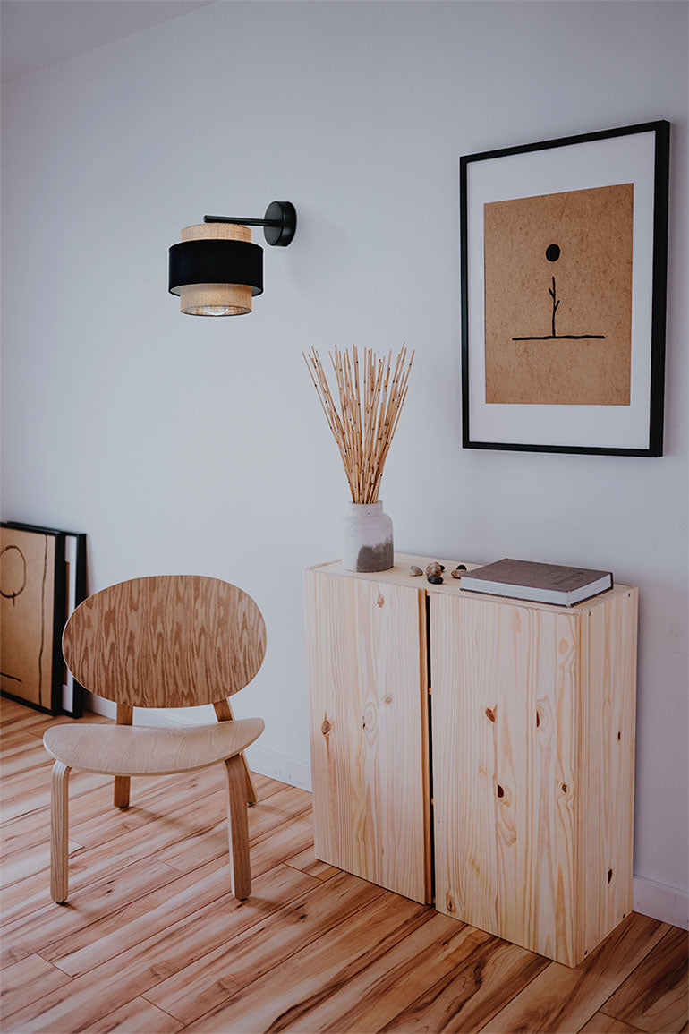 Kaja Gato 1L wall sconce lamp E27 H 25.0cm