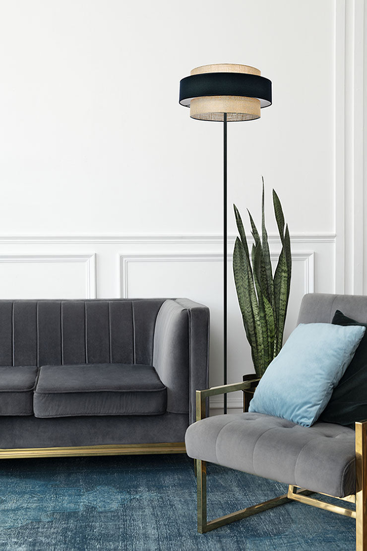 Kaja Gato 1L floor lamp E27 H 164.0cm