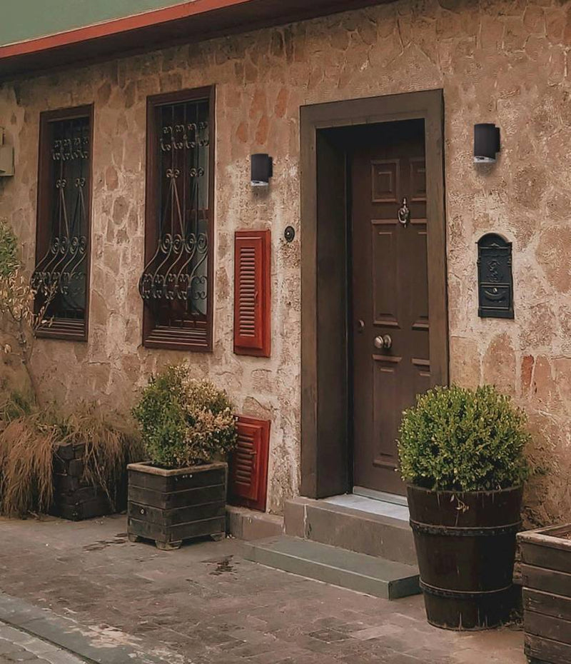 Kaja Prima 1L outdoor wall lamp GU10 H 17.0cm