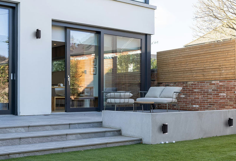 Kaja Prima 2L outdoor wall lamp GU10 H 20.0cm