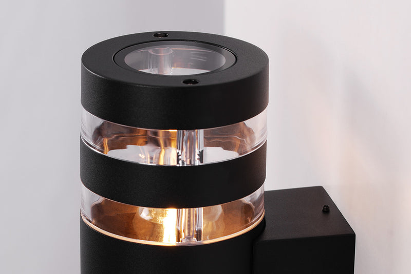 Kaja Solin 1L outdoor wall lamp E27 H 17.0cm