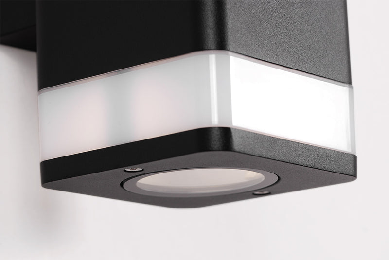 Kaja Tamiza 2L outdoor wall lamp GU10 H 21.0cm