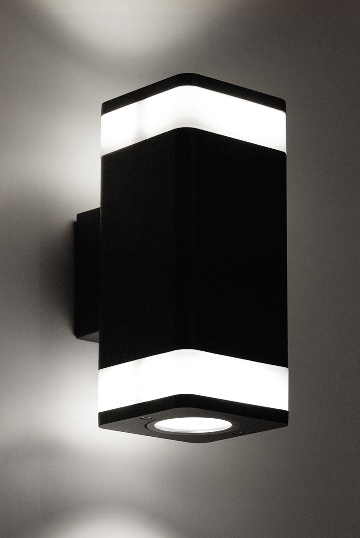 Kaja Tamiza 2L outdoor wall lamp GU10 H 21.0cm