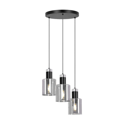 Kaja Brus 3L pendant lamp E27 H 90.0cm