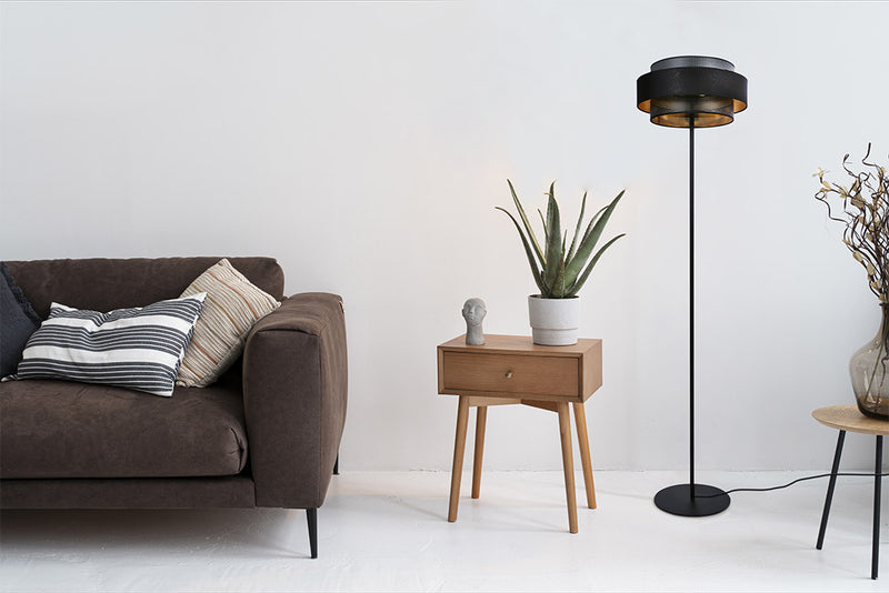 Kaja Amos 1L floor lamp E27 H 164.0cm