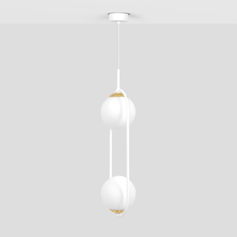 Kaja Malta 2L pendant lamp E14 H 100.0cm
