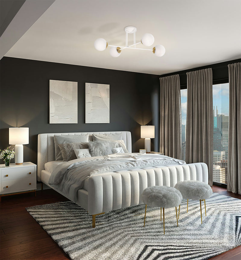 Kaja Elmo 4L ceiling lamp E14 H 28.0cm