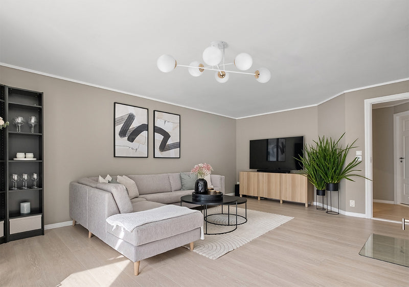 Kaja Elmo 6L ceiling lamp E14 H 28.0cm