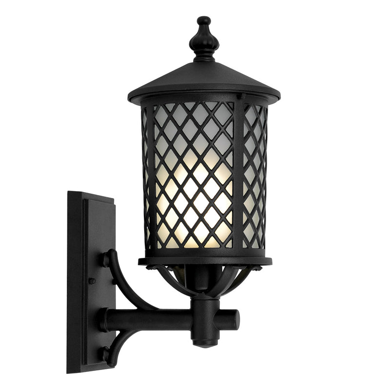 Kaja Chicago 1L outdoor wall lamp E27 H 45.0cm