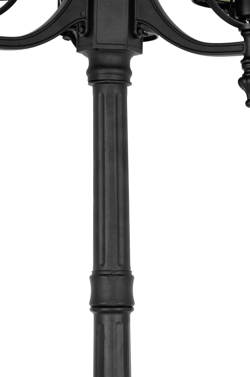 Kaja Chicago 3L street light E27 H 225.0cm